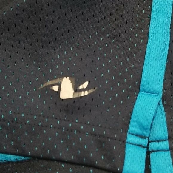 🎁5/$25 Athletic Works Shorts Men's Size Medium Draw String Side Pockets Blue - Picture 3 of 7